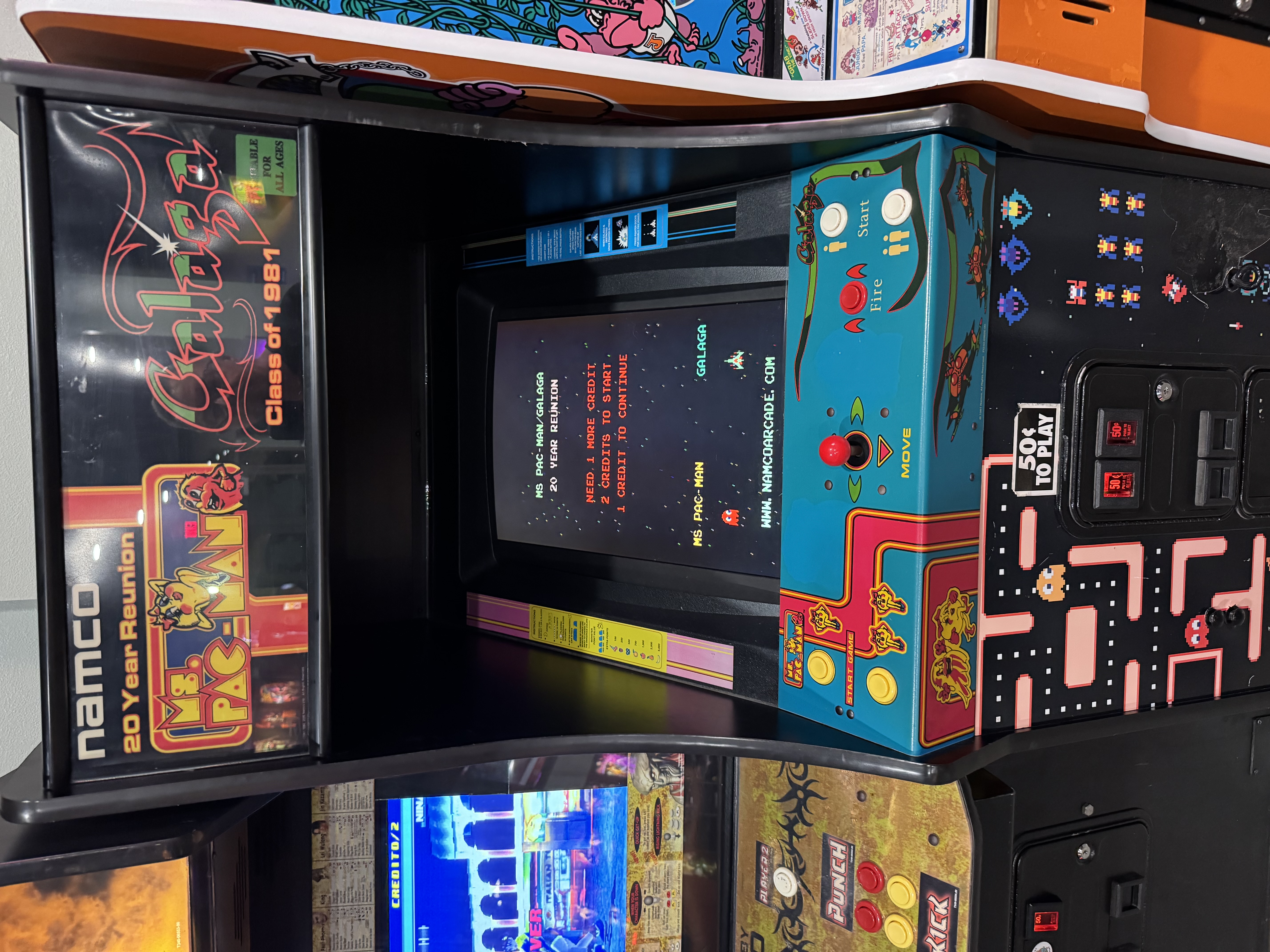Ms. PACMAN / Galaga Reunion
